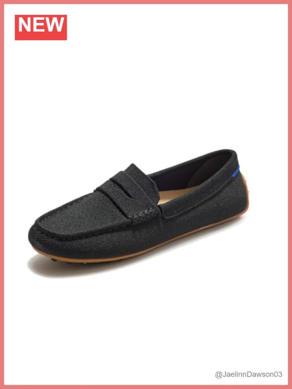Women's Slip-On Loafers, Supportive Comfortable Machine Washable Knit Flats